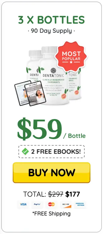 DentaTonic Buy 3 Bottles